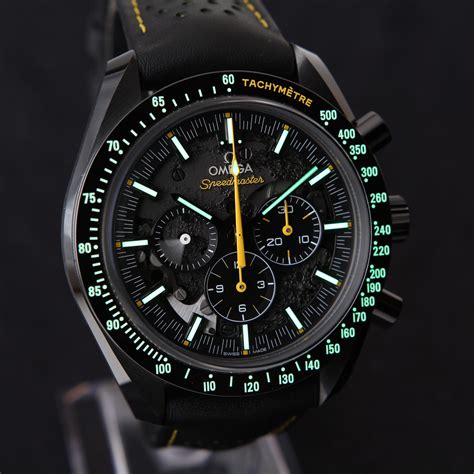 omega dark side of the moon lug to lug|omega moonwatch apollo 8.